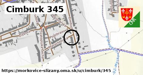 Cimburk 345, Morkovice-Slížany