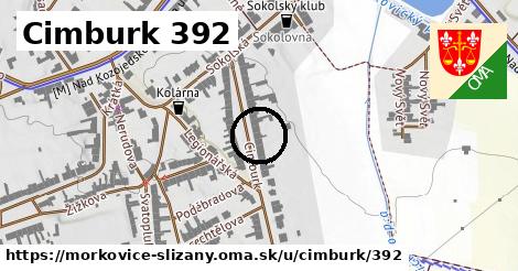 Cimburk 392, Morkovice-Slížany