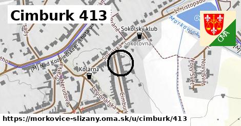 Cimburk 413, Morkovice-Slížany