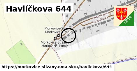 Havlíčkova 644, Morkovice-Slížany