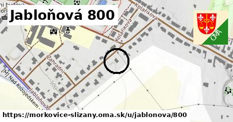 Jabloňová 800, Morkovice-Slížany