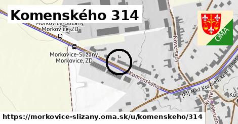 Komenského 314, Morkovice-Slížany