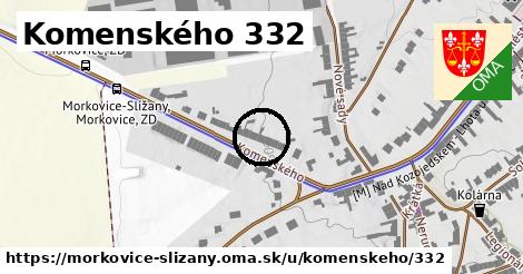 Komenského 332, Morkovice-Slížany