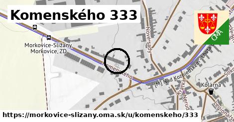 Komenského 333, Morkovice-Slížany