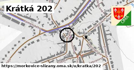 Krátká 202, Morkovice-Slížany