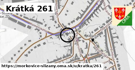Krátká 261, Morkovice-Slížany