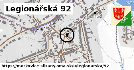 Legionářská 92, Morkovice-Slížany