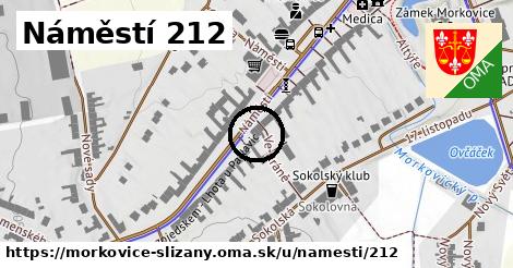Náměstí 212, Morkovice-Slížany