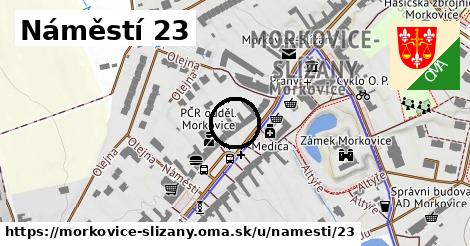 Náměstí 23, Morkovice-Slížany