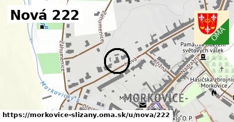 Nová 222, Morkovice-Slížany