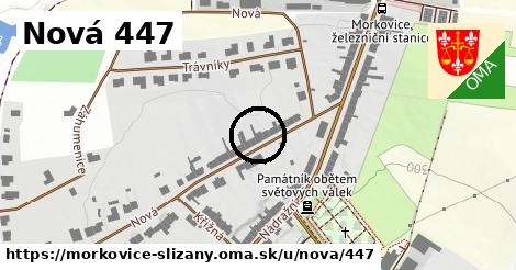 Nová 447, Morkovice-Slížany