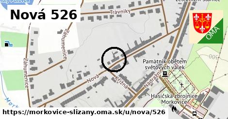 Nová 526, Morkovice-Slížany