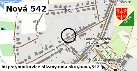 Nová 542, Morkovice-Slížany