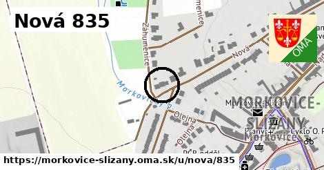 Nová 835, Morkovice-Slížany