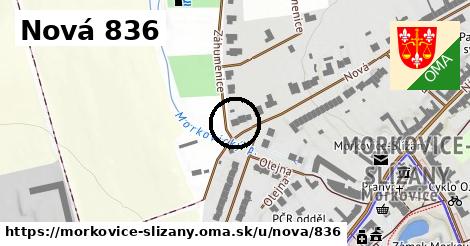 Nová 836, Morkovice-Slížany