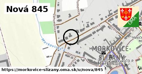 Nová 845, Morkovice-Slížany