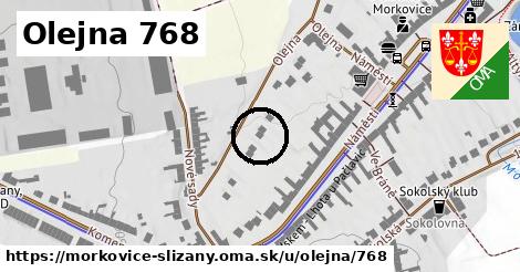 Olejna 768, Morkovice-Slížany