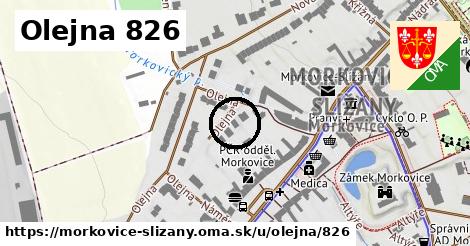 Olejna 826, Morkovice-Slížany