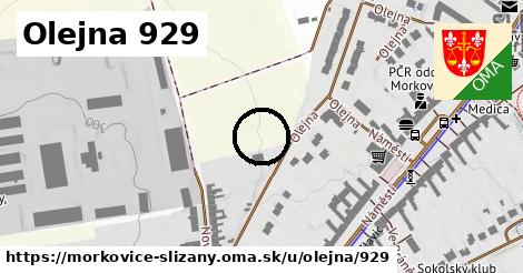 Olejna 929, Morkovice-Slížany