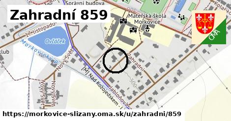 Zahradní 859, Morkovice-Slížany