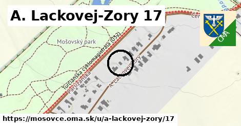 A. Lackovej-Zory 17, Mošovce