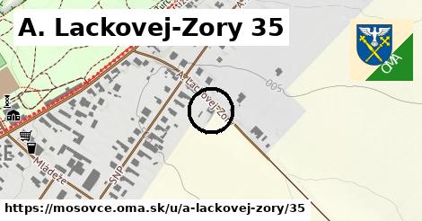 A. Lackovej-Zory 35, Mošovce