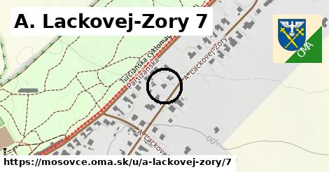 A. Lackovej-Zory 7, Mošovce