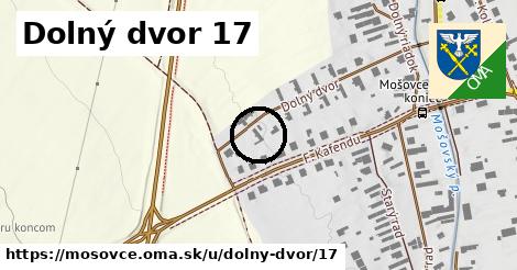 Dolný dvor 17, Mošovce