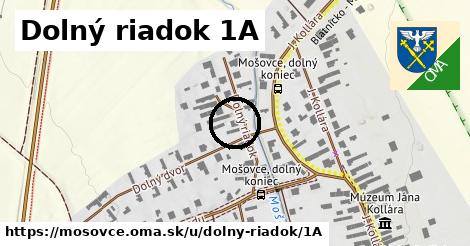 Dolný riadok 1A, Mošovce