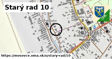 Starý rad 10, Mošovce