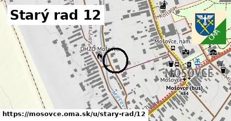 Starý rad 12, Mošovce