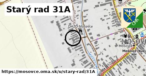 Starý rad 31A, Mošovce