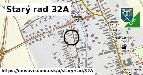 Starý rad 32A, Mošovce