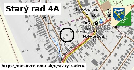 Starý rad 4A, Mošovce