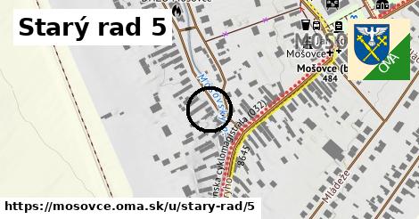 Starý rad 5, Mošovce