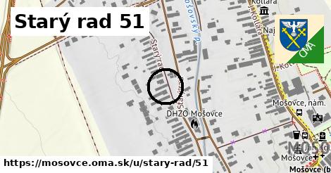 Starý rad 51, Mošovce