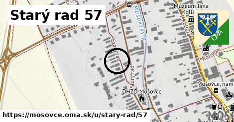 Starý rad 57, Mošovce
