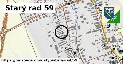 Starý rad 59, Mošovce