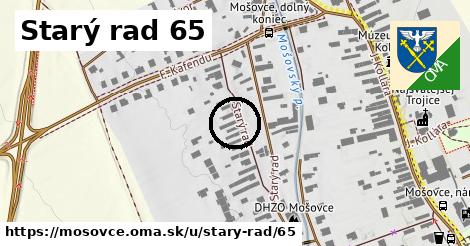 Starý rad 65, Mošovce