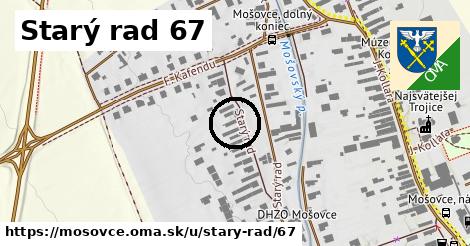 Starý rad 67, Mošovce