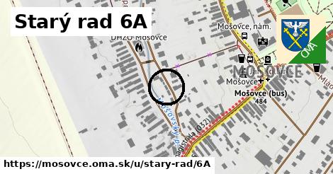 Starý rad 6A, Mošovce