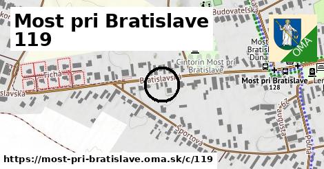 Most pri Bratislave <span class="supisne">119</span>