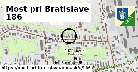 Most pri Bratislave <span class="supisne">186</span>