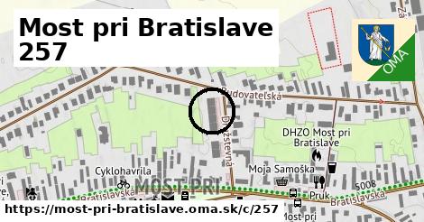 Most pri Bratislave <span class="supisne">257</span>