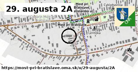 29. augusta 2A, Most pri Bratislave