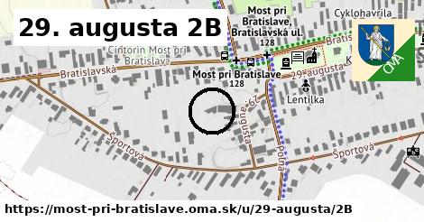 29. augusta 2B, Most pri Bratislave