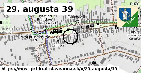 29. augusta 39, Most pri Bratislave