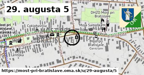 29. augusta 5, Most pri Bratislave