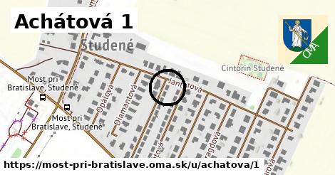 Achátová 1, Most pri Bratislave