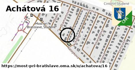 Achátová 16, Most pri Bratislave